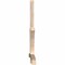 Ekena Millwork Davenport Smooth Timber Gable Bracket, Douglas Fir, 108"W x 58"H x 3 1/2"D x 3 1/2"F, 13/12 Pitch GBW108X58X0404DAV00SDF - alternate 4